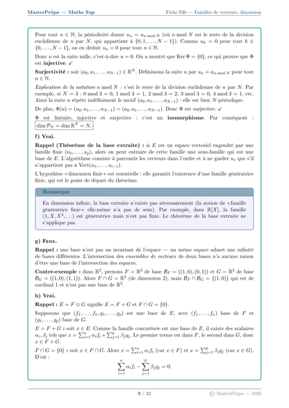 Les Masterfiches Exercices de l'élite (Maths Sup : MPSI / PCSI / L1)